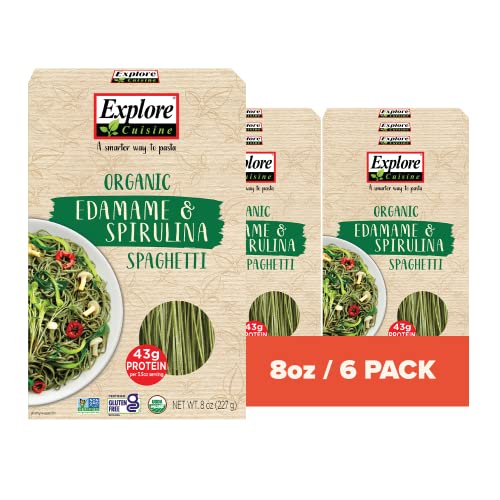 Edamame and Spirulina Spaghetti - 8 oz (Pack of 6)