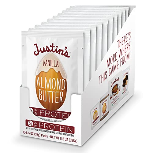 Vanilla Almond Butter Squeeze Packs - 1.15 oz (Pack of 10)