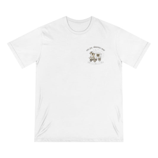 Vintage Food Cart Illustration T-Shirt — "We Make Good Gyros" Chest Graphic
