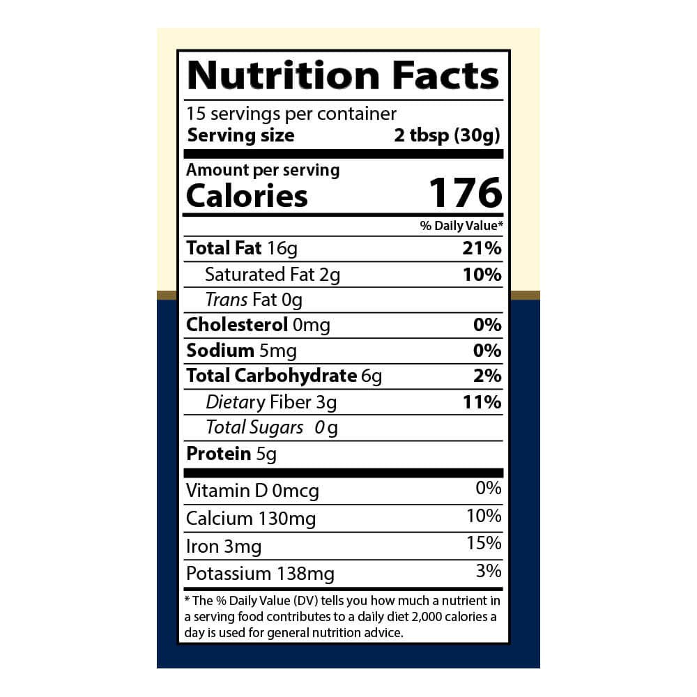 Sesame Tahini - 16 oz (Pack of 3)