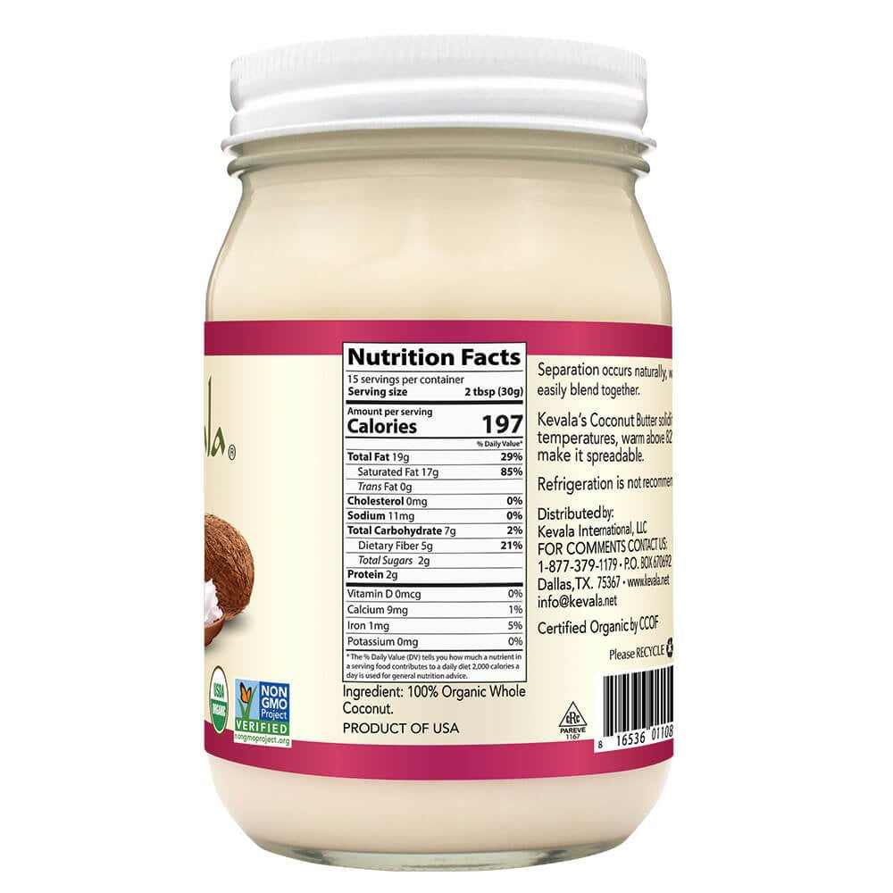 Coconut Butter - 16 oz (Pack of 3)