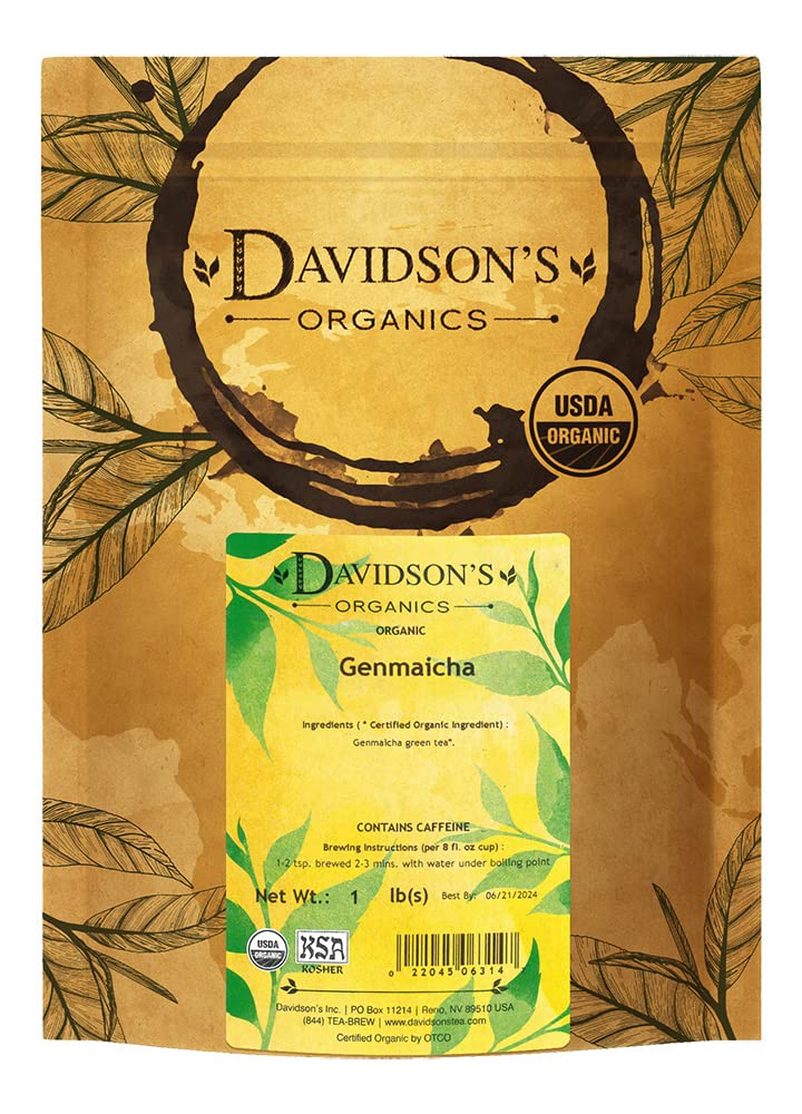 Genmaicha, Loose Leaf Tea - 16 oz Pouch