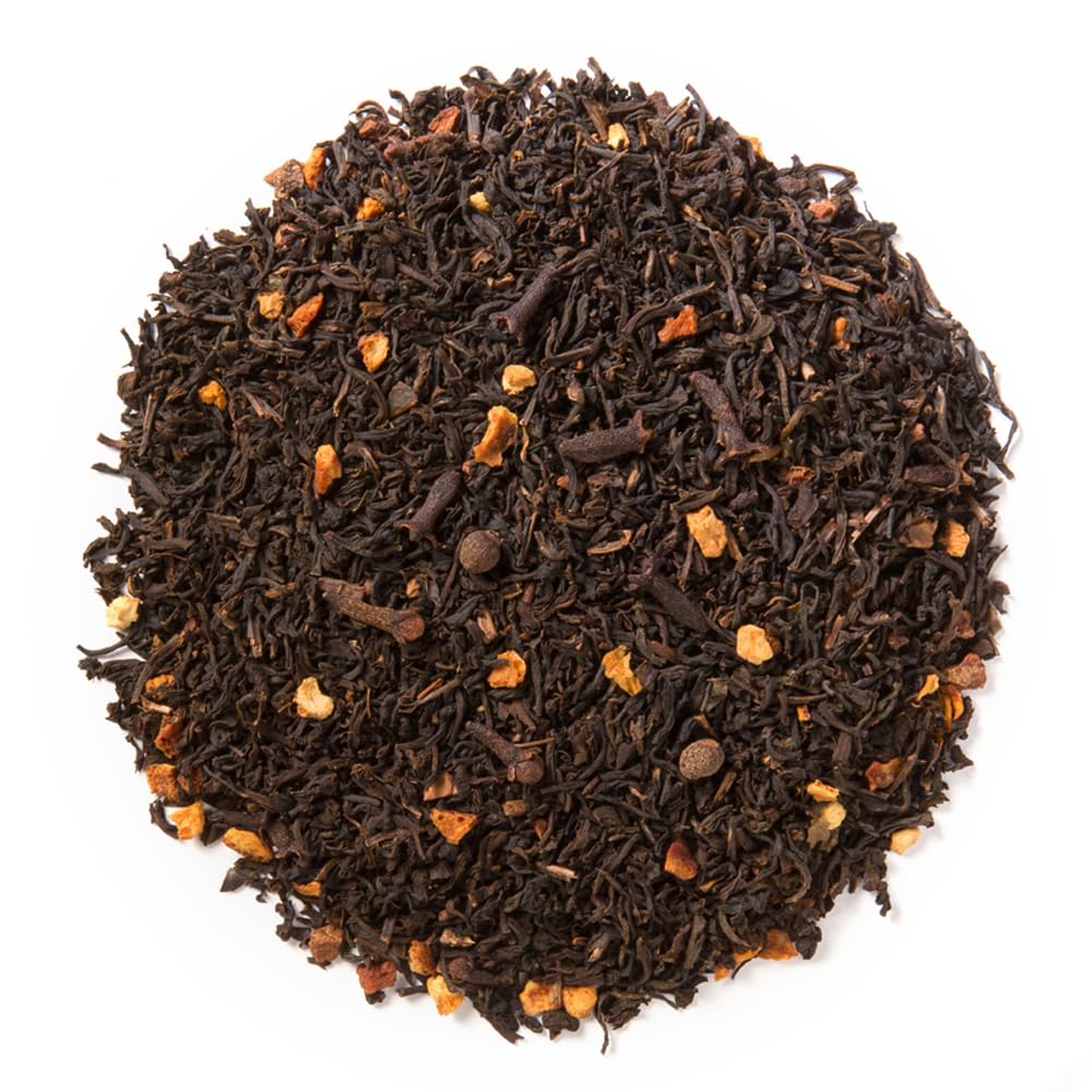 Decaffeinated Spiced Peach, Loose Leaf Tea - 16 oz Pouch