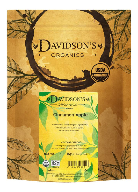 Cinnamon Apple, Loose Leaf Tea - 16 oz Pouch