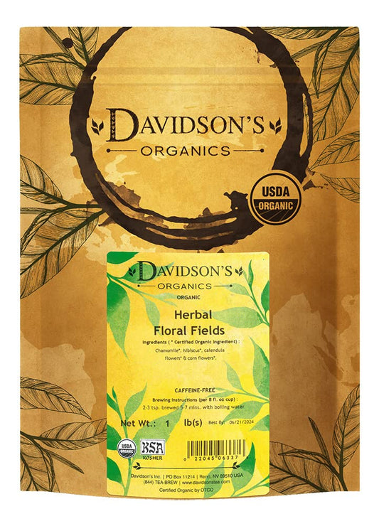 Herbal Floral Fields, Loose Leaf Tea - 16 oz Pouch