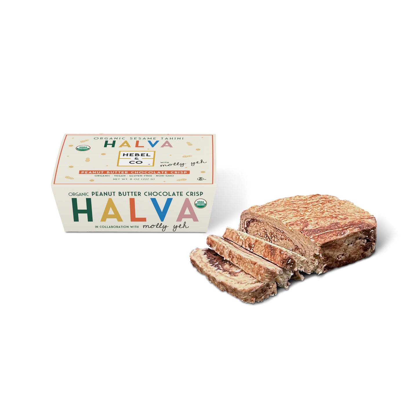 Peanut Butter Chocolate Crisp Halva - 8 oz