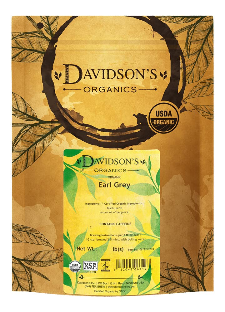 Earl Grey, Loose Leaf Tea - 16 oz Pouch