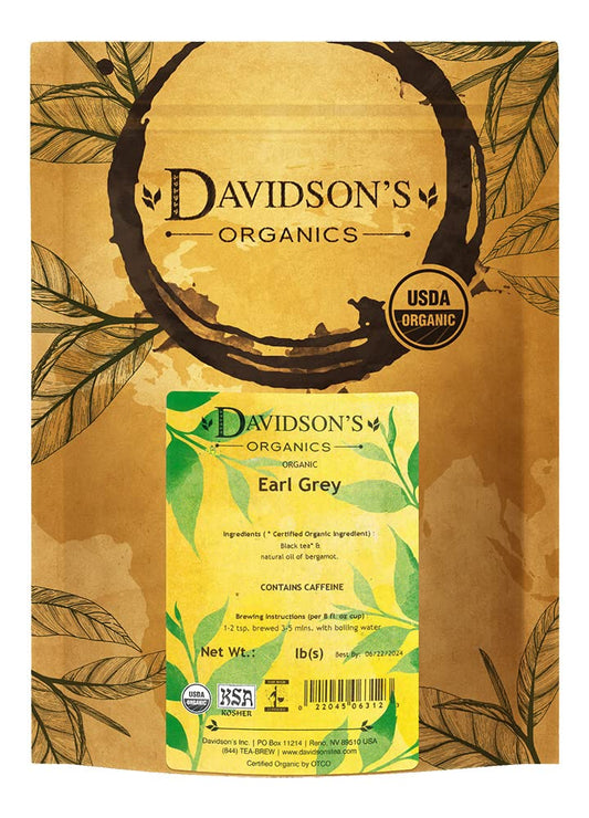 Earl Grey, Loose Leaf Tea - 16 oz Pouch