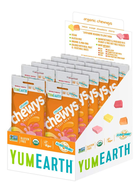 Fruit Flavored Candy Chews - 2oz (Pack of 48)