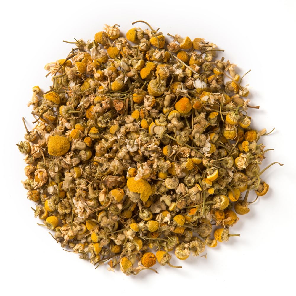 Chamomile Flowers, Loose Leaf Tea - 16 oz Pouch