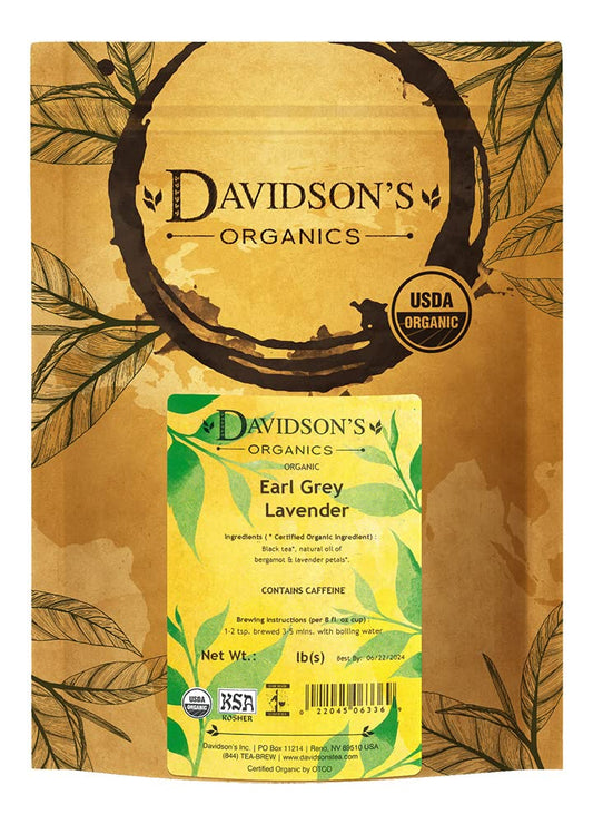 Earl Grey with Lavender, Loose Leaf Tea - 16 oz Pouch