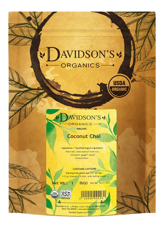 Coconut Chai, Loose Leaf Tea - 16 oz Pouch