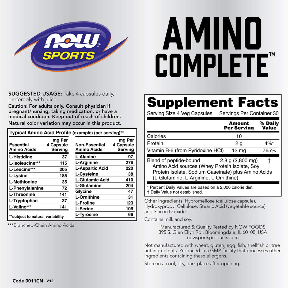 Amino Complete™ - 120 Capsules