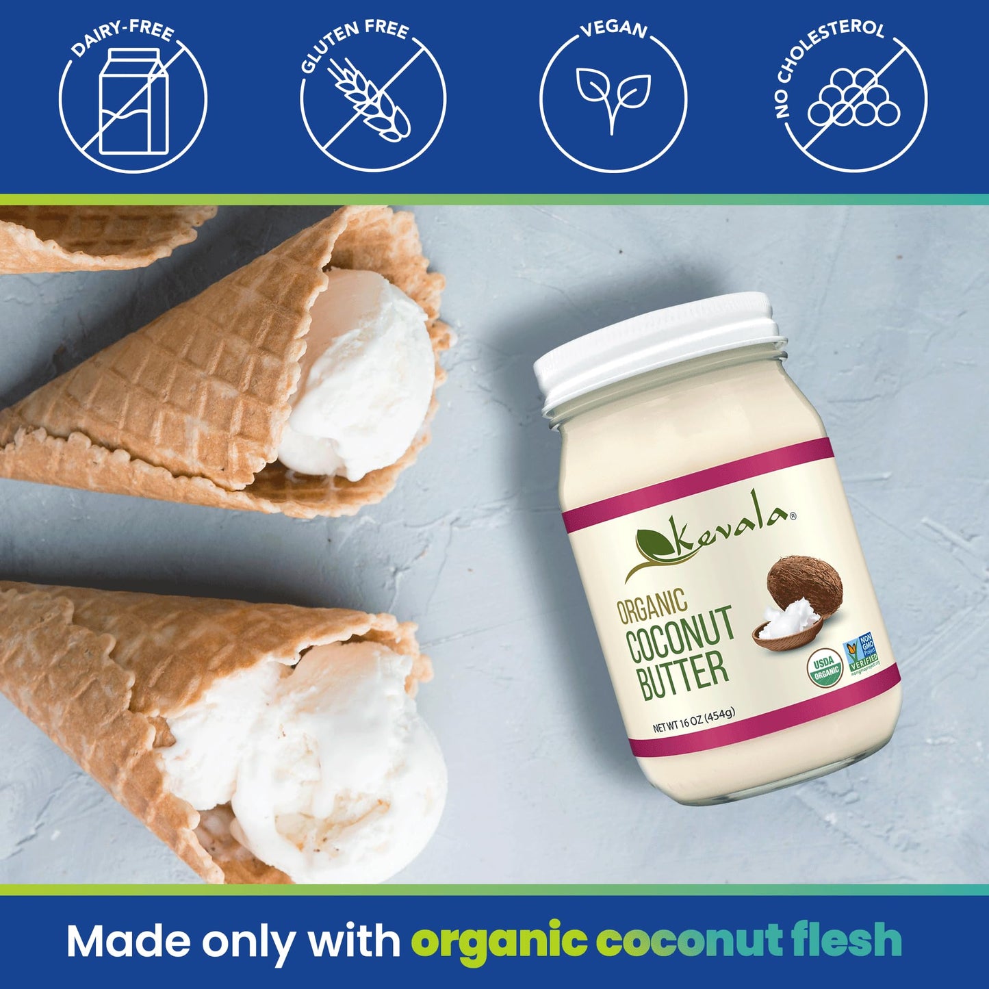 Coconut Butter - 16 oz (Pack of 3)