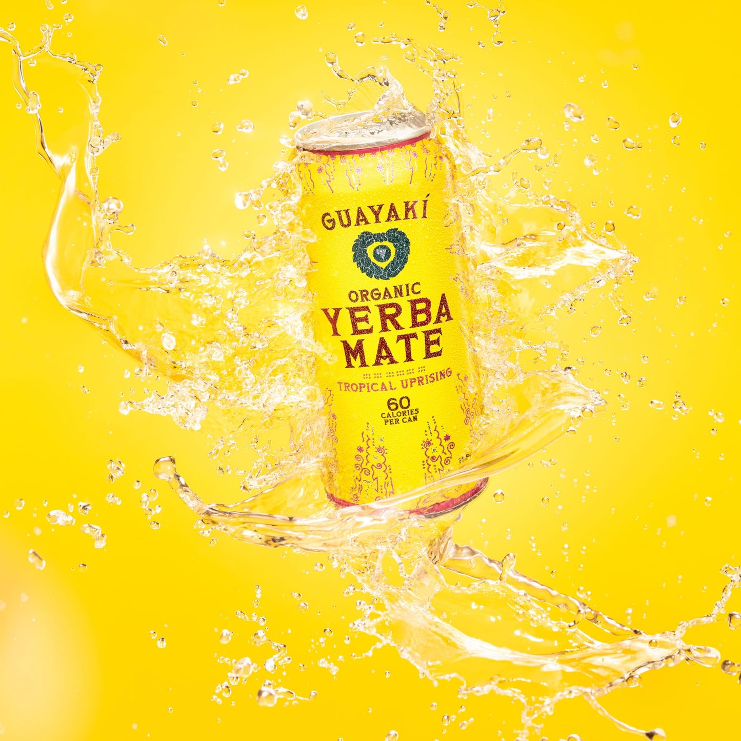 Yerba Mate, Tropical Uprising - 15.5 oz Cans (Pack of 12)