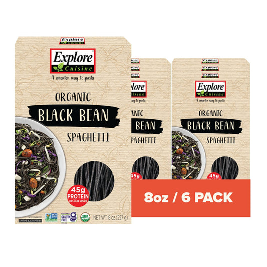 Black Bean Spaghetti - 8 oz (Pack of 6)