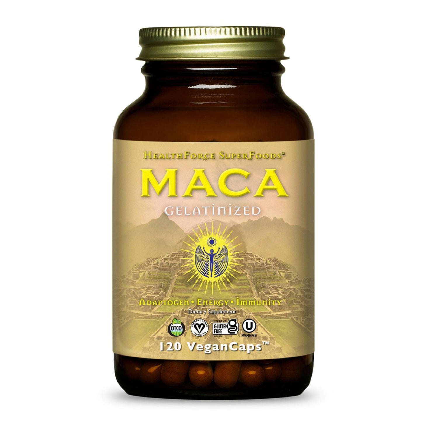 Gelatinized Maca - 120 Capsules