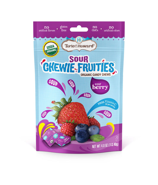 Sour Berry Chewie Fruities - 4 oz