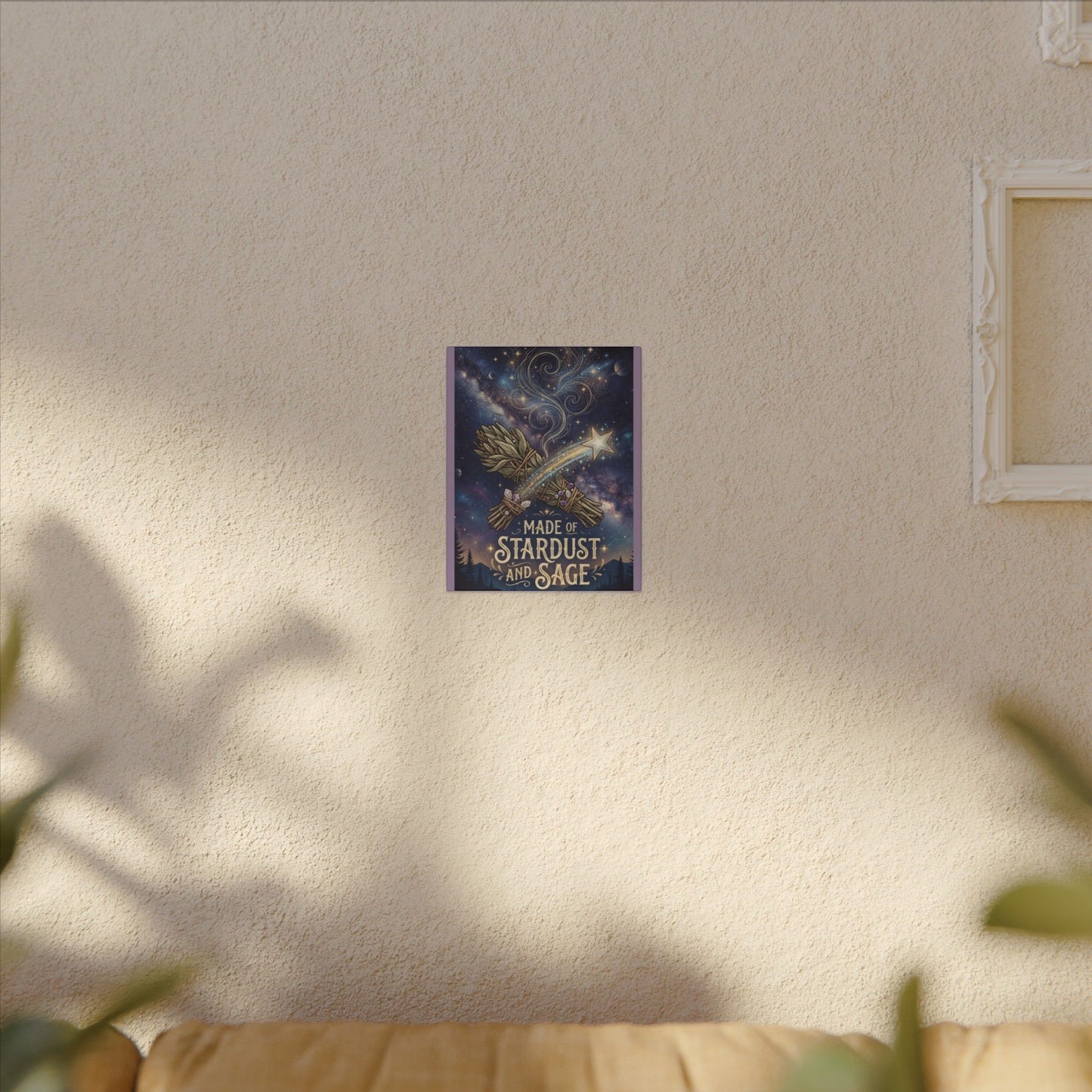 Stretched Canvas - Made of Stardust and Sage Wall Art