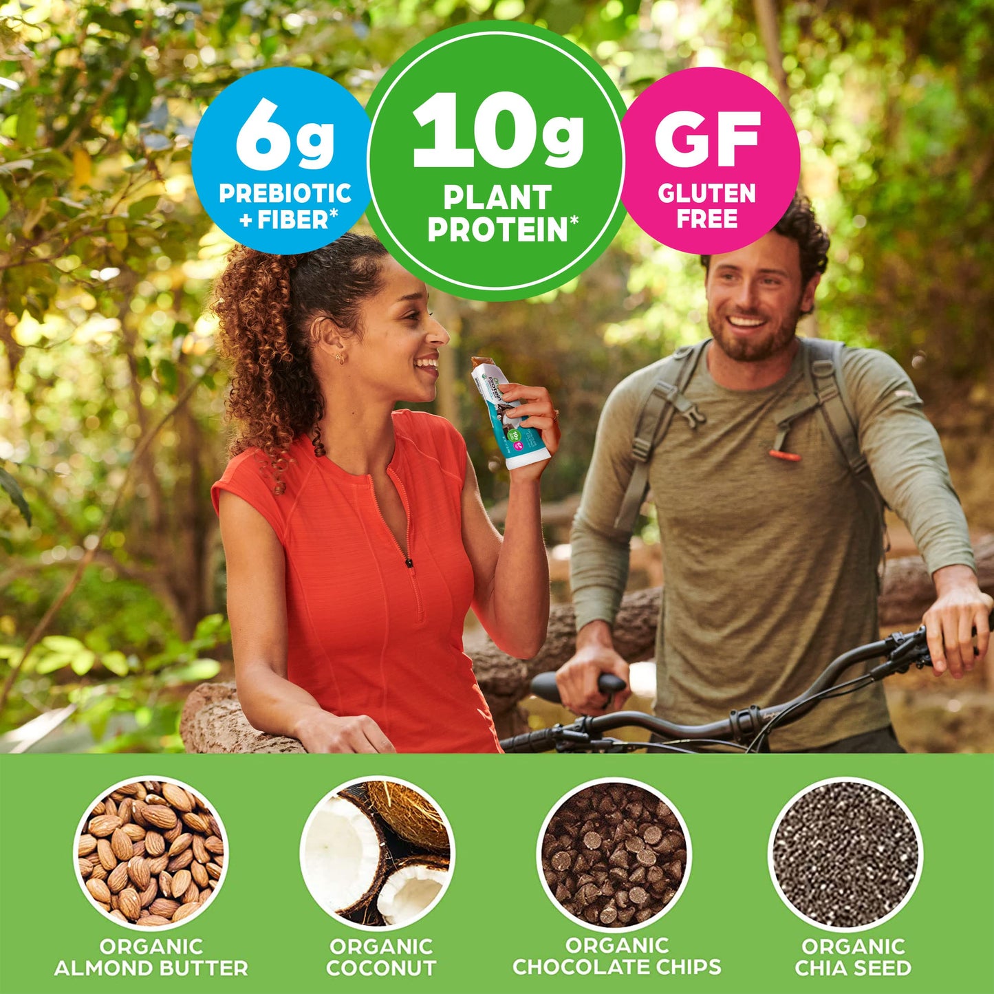 Protein Bars, Chocolate Coconut - 1.41 oz (Pack of 12)